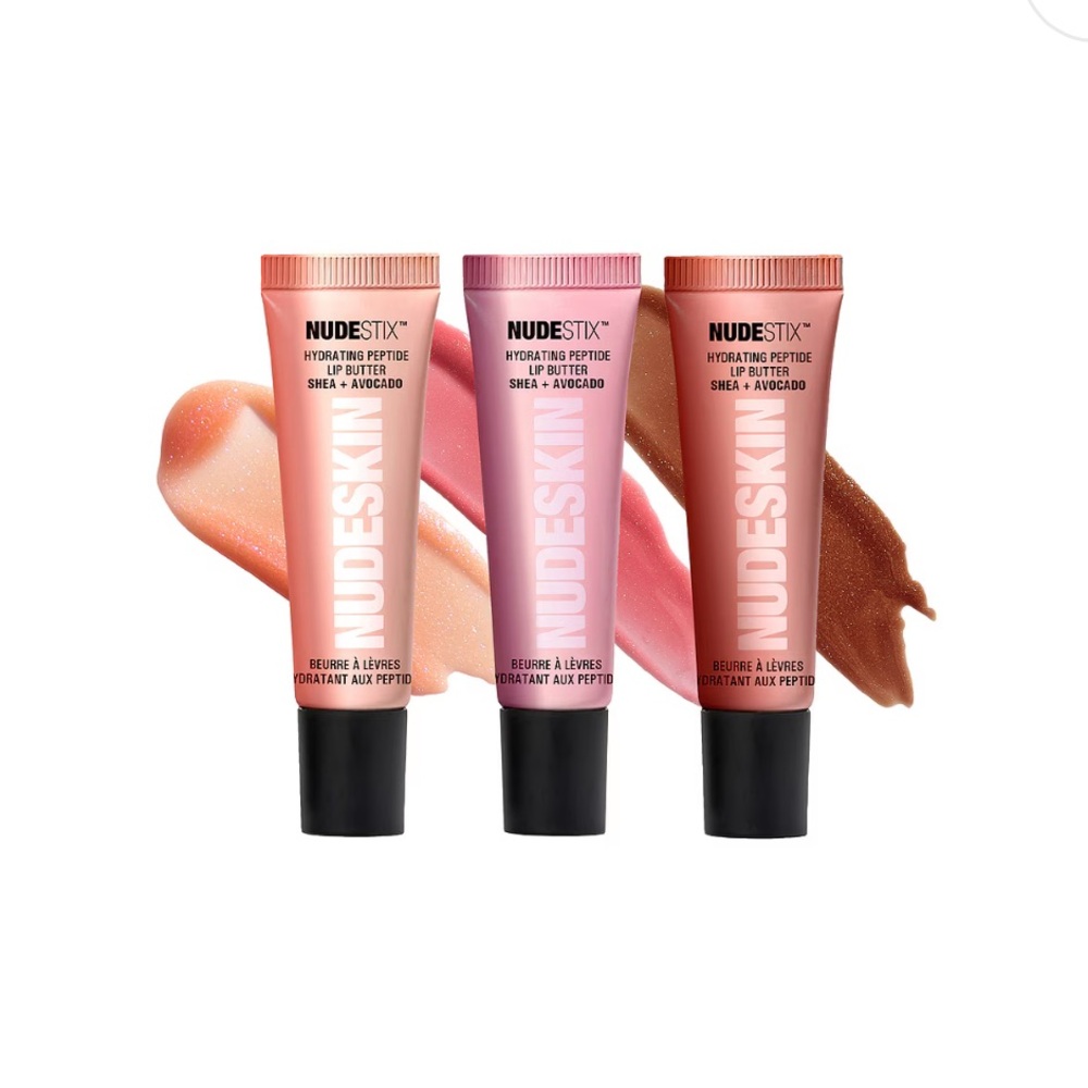 NUDEGLOW Lip Set - Hydrating Peptide Lip Butter